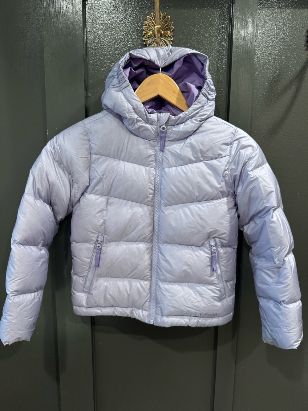 LL Bean Girls Popham Puffer Jacket